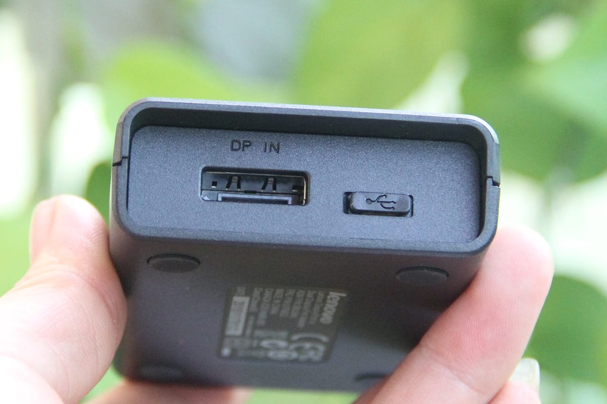 原装全新联想DisplayPort to Dual DisplayPort Adapter dp一分二