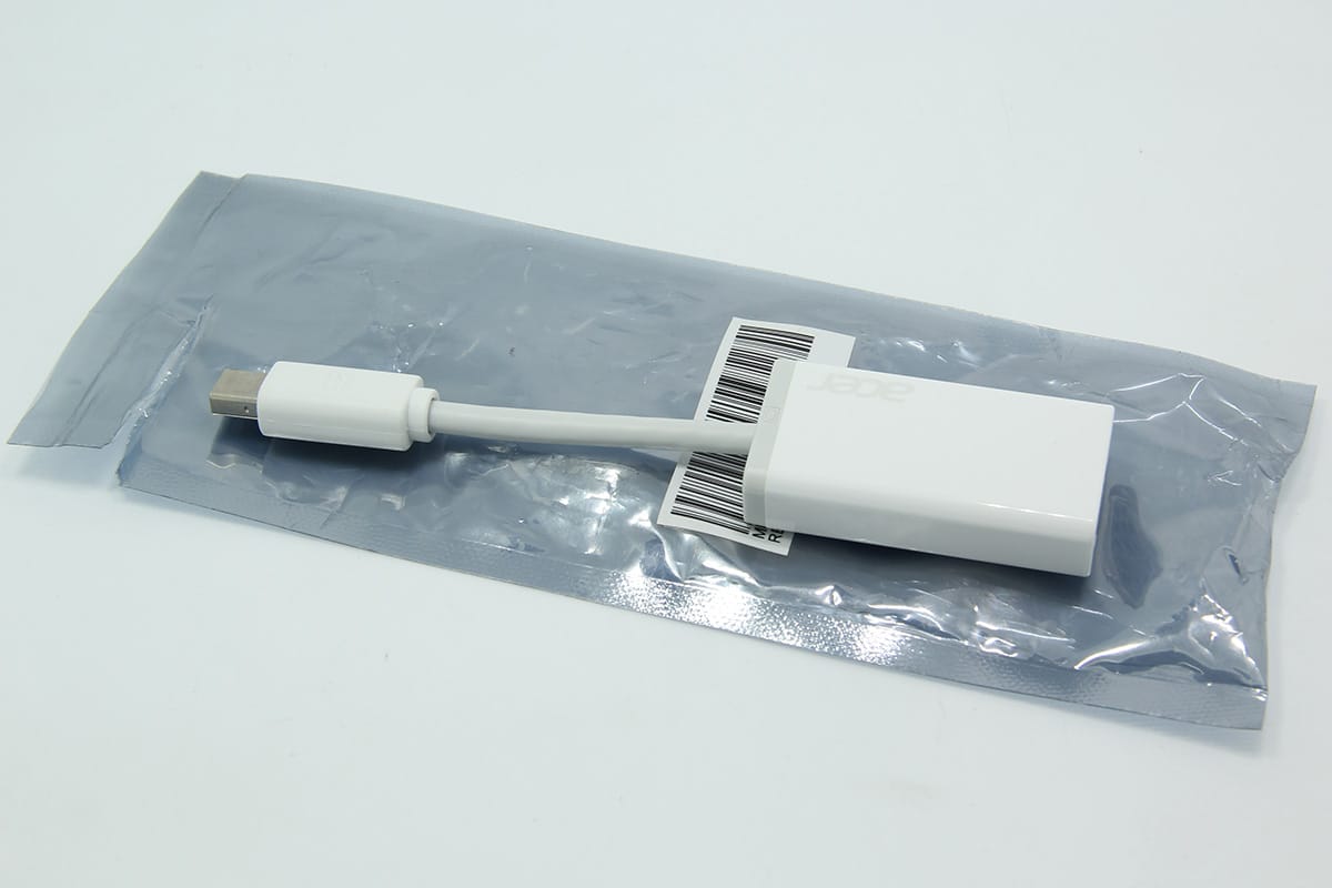原装宏基acer mini dp转vga转换器mac适用苹果电脑pro surfacepro雷电接投影仪