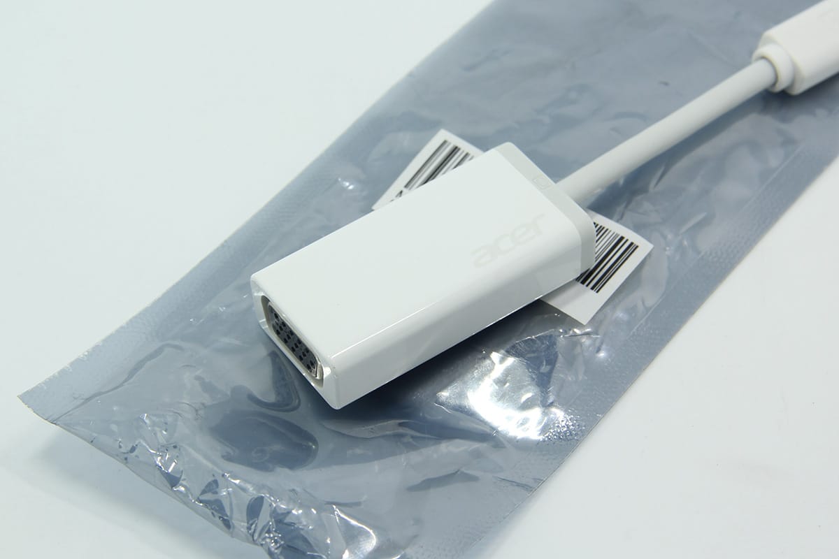 原装宏基acer mini dp转vga转换器mac适用苹果电脑pro surfacepro雷电接投影仪