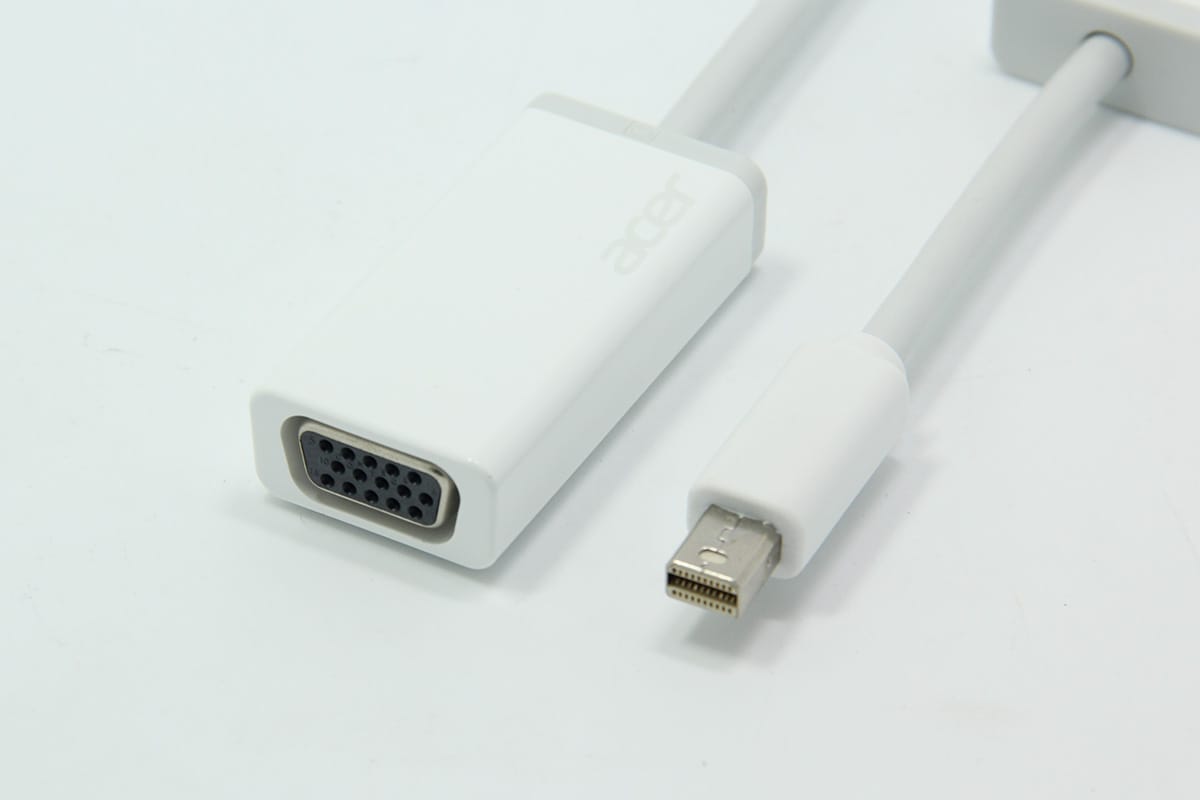 原装宏基acer mini dp转vga转换器mac适用苹果电脑pro surfacepro雷电接投影仪