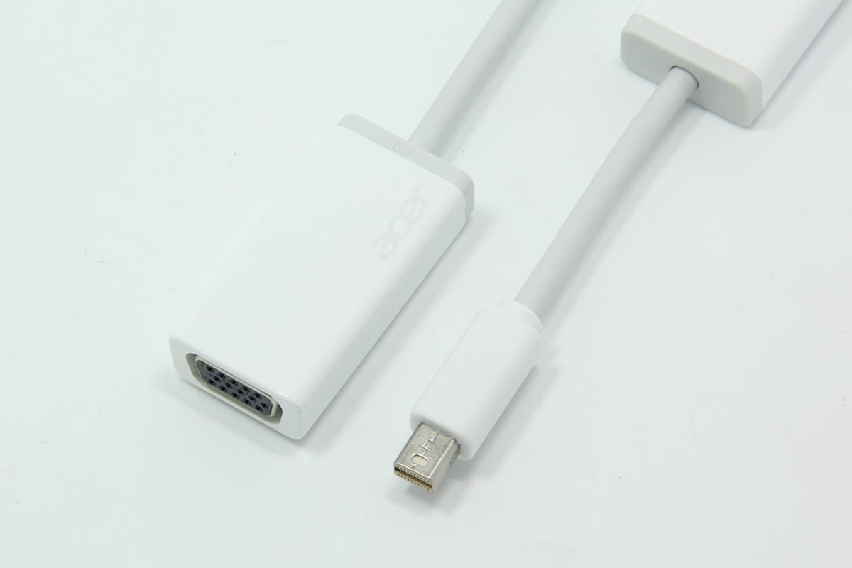 原装宏基acer mini dp转vga转换器mac适用苹果电脑pro surfacepro雷电接投影仪