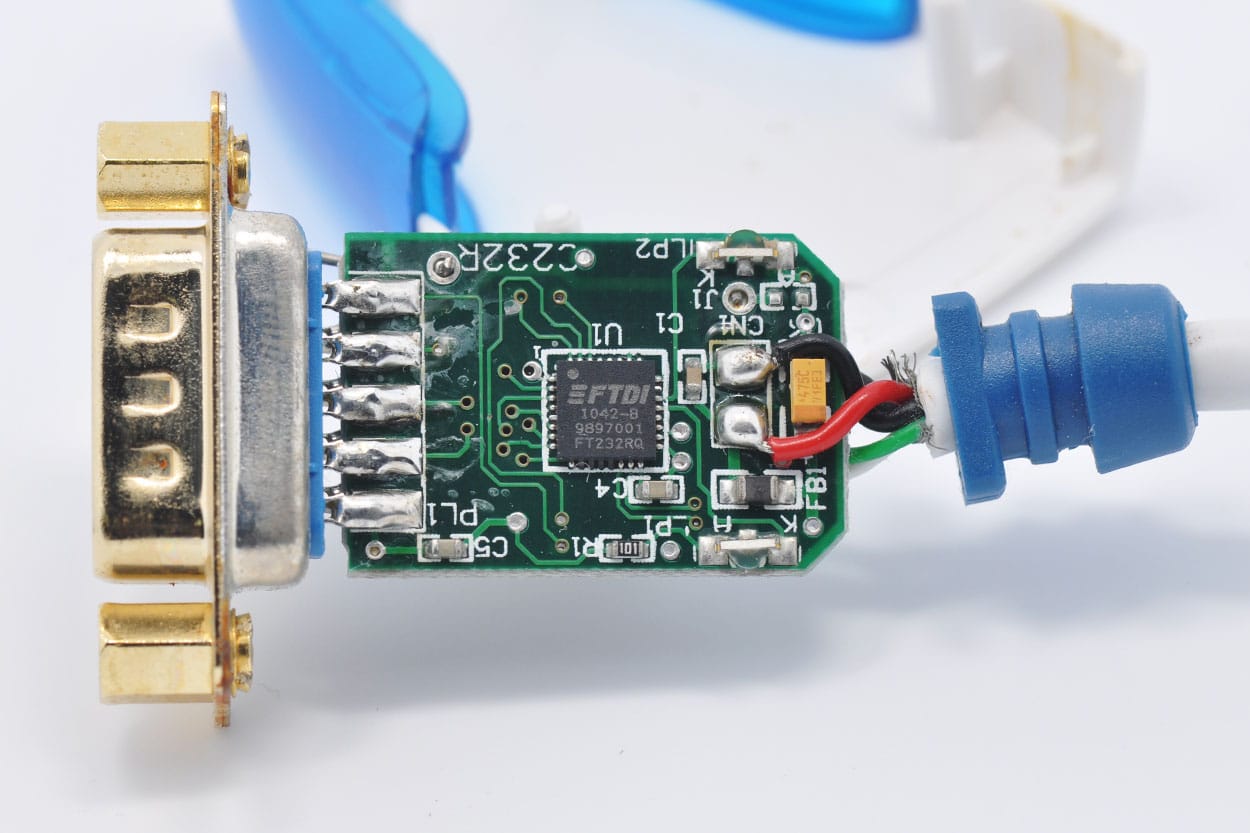 原装工业级USB转串口RS232 FTDI芯片COM口FTDI US232R-500-BULK