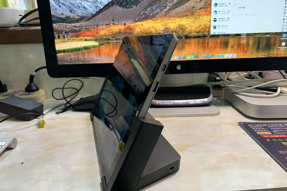 原装微软surface pro3支架式扩展坞 1664 surface docking station 12V 4A 供电 扩展多USB网线显示器
