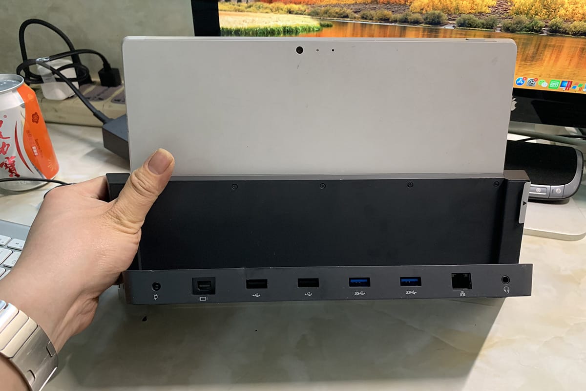 原装微软surface pro3支架式扩展坞 1664 surface docking station 12V 4A 供电 扩展多USB网线显示器