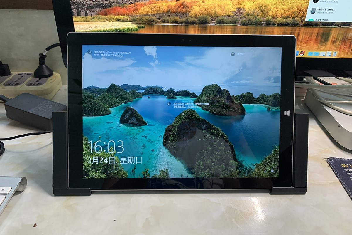 原装微软surface pro3支架式扩展坞 1664 surface docking station 12V 4A 供电 扩展多USB网线显示器