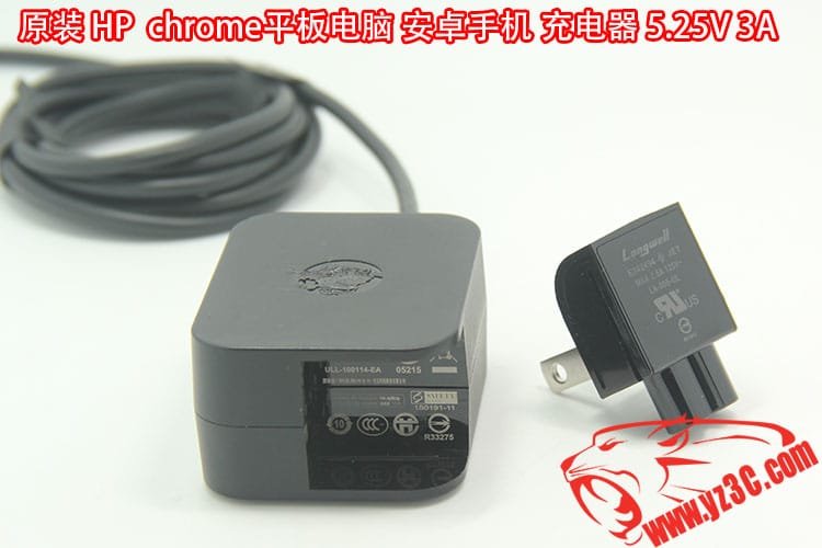 原装惠普Chromebook 11 Pixel C笔记本 安卓手机平板充电器 type-c快充电源线损补偿5.25V 3A/ HSTNN-LA43 TPN-LA01