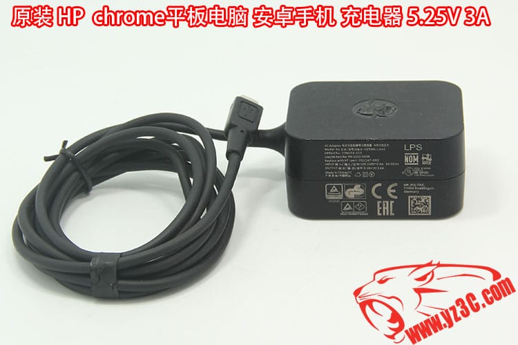 原装惠普Chromebook 11 Pixel C笔记本 安卓手机平板充电器 type-c快充电源线损补偿5.25V 3A/ HSTNN-LA43 TPN-LA01