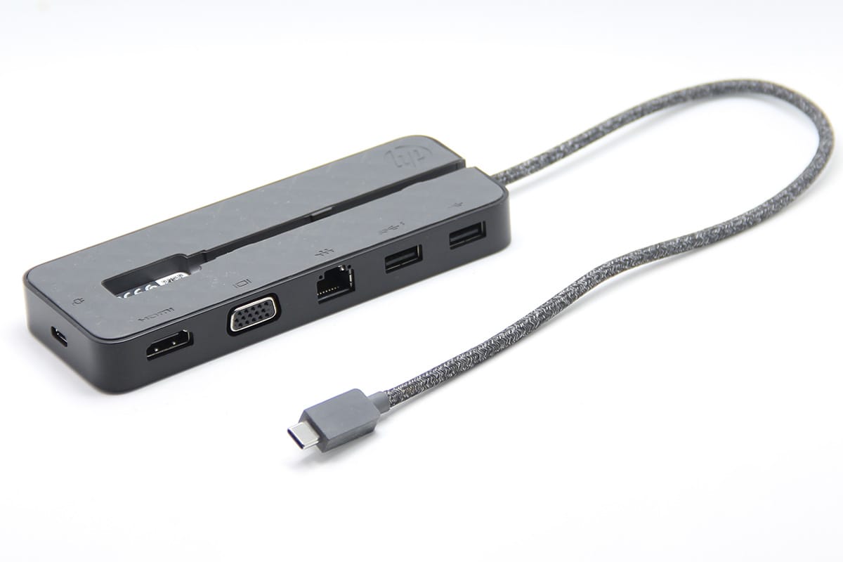 原装惠普便携式USB-C扩展坞 928099-001 HSA-Q001PR 支持PD反向充电协议外接4K千兆网卡USB