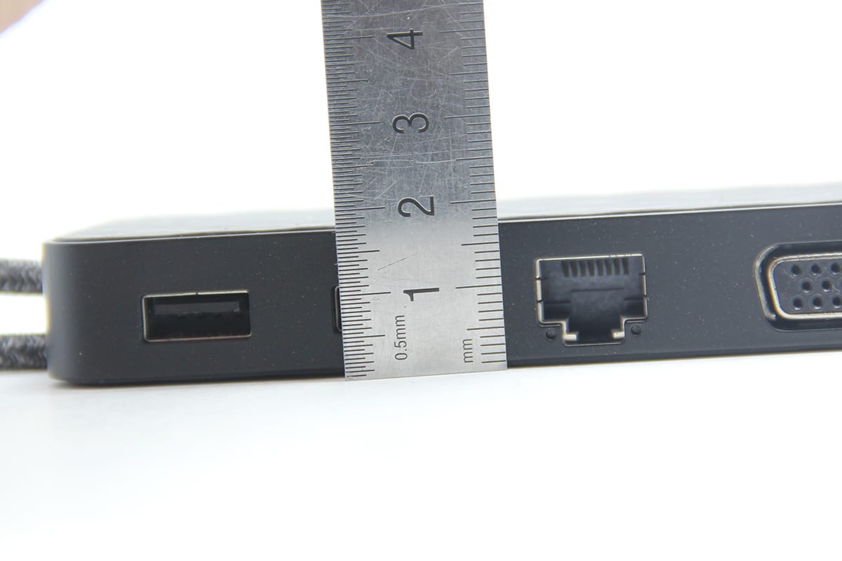 原装惠普便携式USB-C扩展坞 928099-001 HSA-Q001PR 支持PD反向充电协议外接4K千兆网卡USB