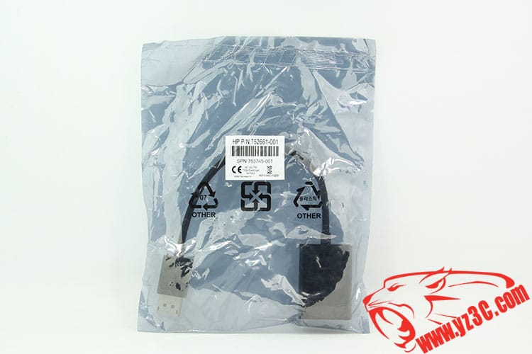 原装惠普新款主动式DP转VGA视频转接线 接投影仪 接3屏显示器752661-001