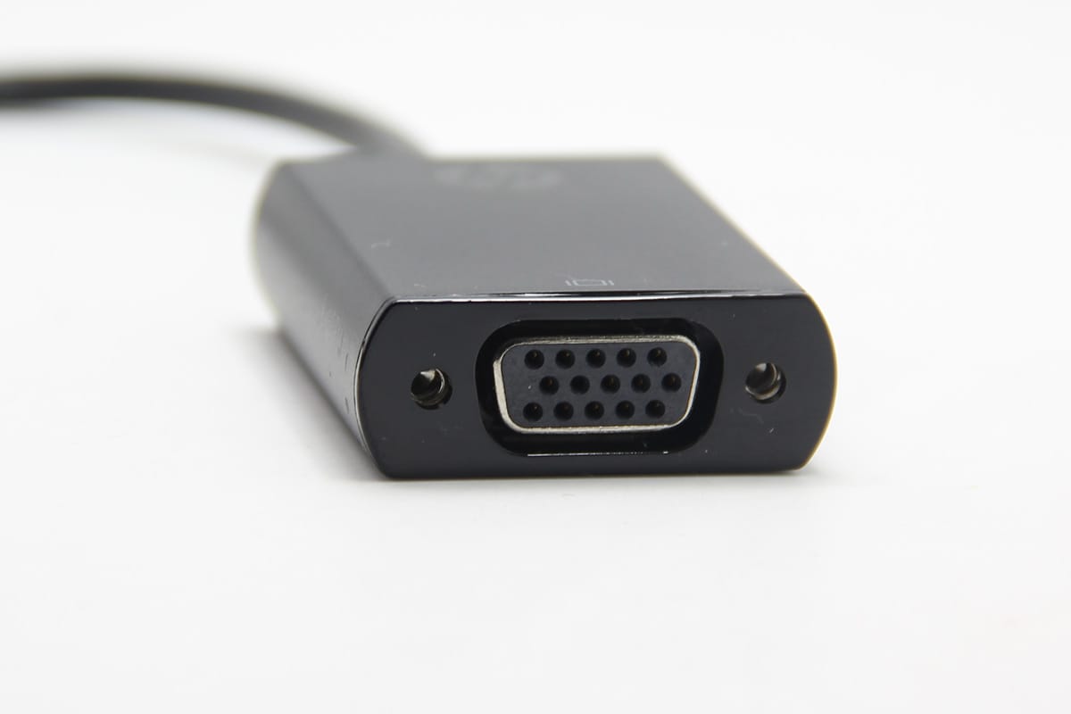 原装惠普标准DP转VGA DP TO VGA 电脑外接投影仪转接线转换线主动式外接3屏线