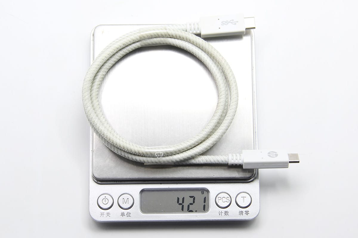 原装惠普编织网双头Type-C 3.1GEN2 EMARK芯片数据线4K 10G PD60W