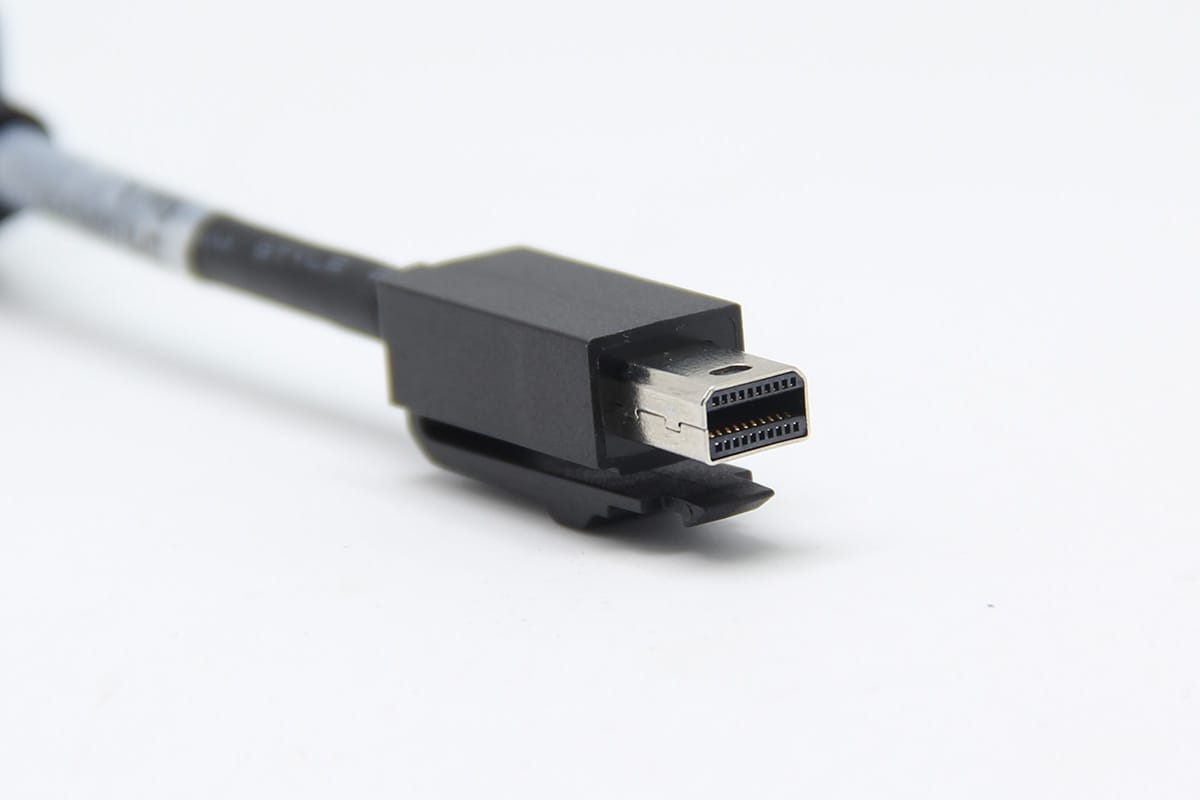 原装惠普迷你dp转大dp信号转换线703216-001 适用mac外接显示器