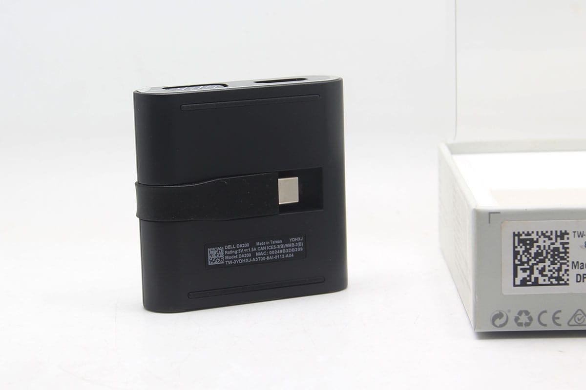 原装戴尔DA200 0YDHXJ USB-C全功能C便携式扩展坞千兆网卡USB3.0接口HDMI 原装戴尔DA200 0YDHXJ USB-C全功能C便携式扩展坞千兆网卡USB3.0接口HDMI