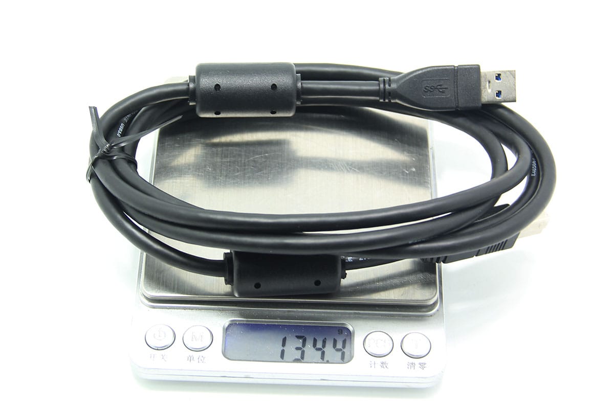 原装戴尔dell USB3.0硬盘盒数据线打印机数据线A-B 戴尔显示器上行电缆 019497 PN81N