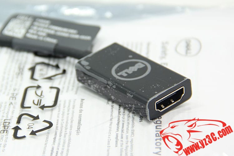 原装戴尔dp转hdmi线 Displayport转hdmi母口线 大DP接口 to HDMI高清转接线