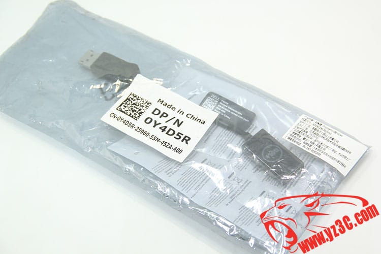 原装戴尔dp转hdmi线 Displayport转hdmi母口线 大DP接口 to HDMI高清转接线