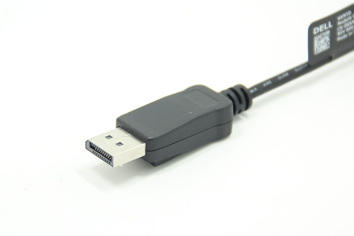 原装戴尔新款DP转DVI视频转接线 DP/N0KKMYD电脑连接线显示器