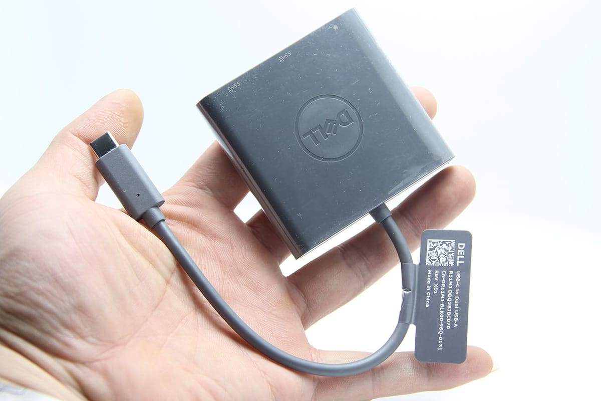 原装戴尔USB-C转USB3.1 10G gen2快速传输转换线HUB集线器PD供电