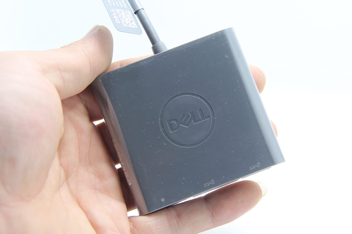 原装戴尔USB-C转USB3.1 10G gen2快速传输转换线HUB集线器PD供电
