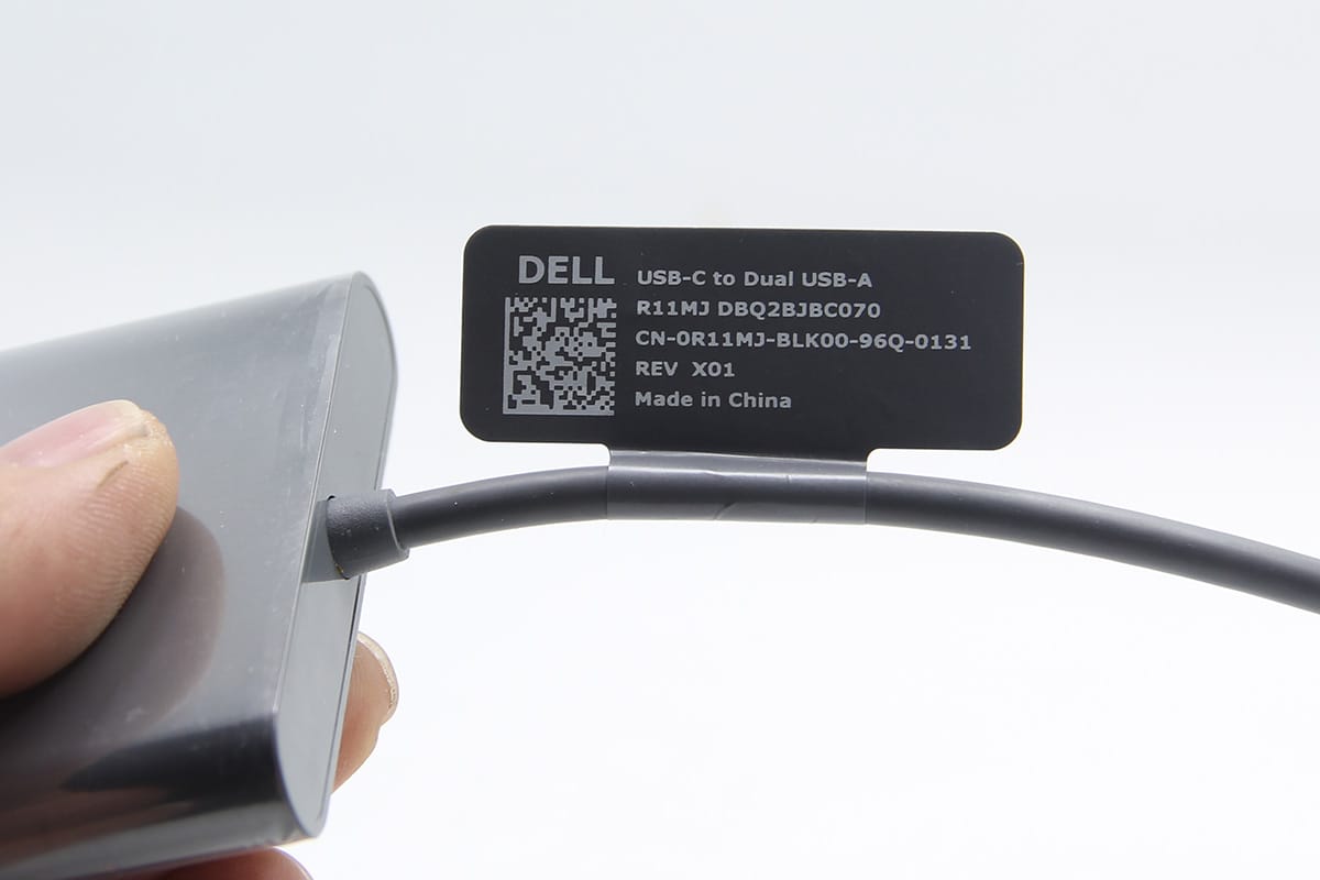 原装戴尔USB-C转USB3.1 10G gen2快速传输转换线HUB集线器PD供电