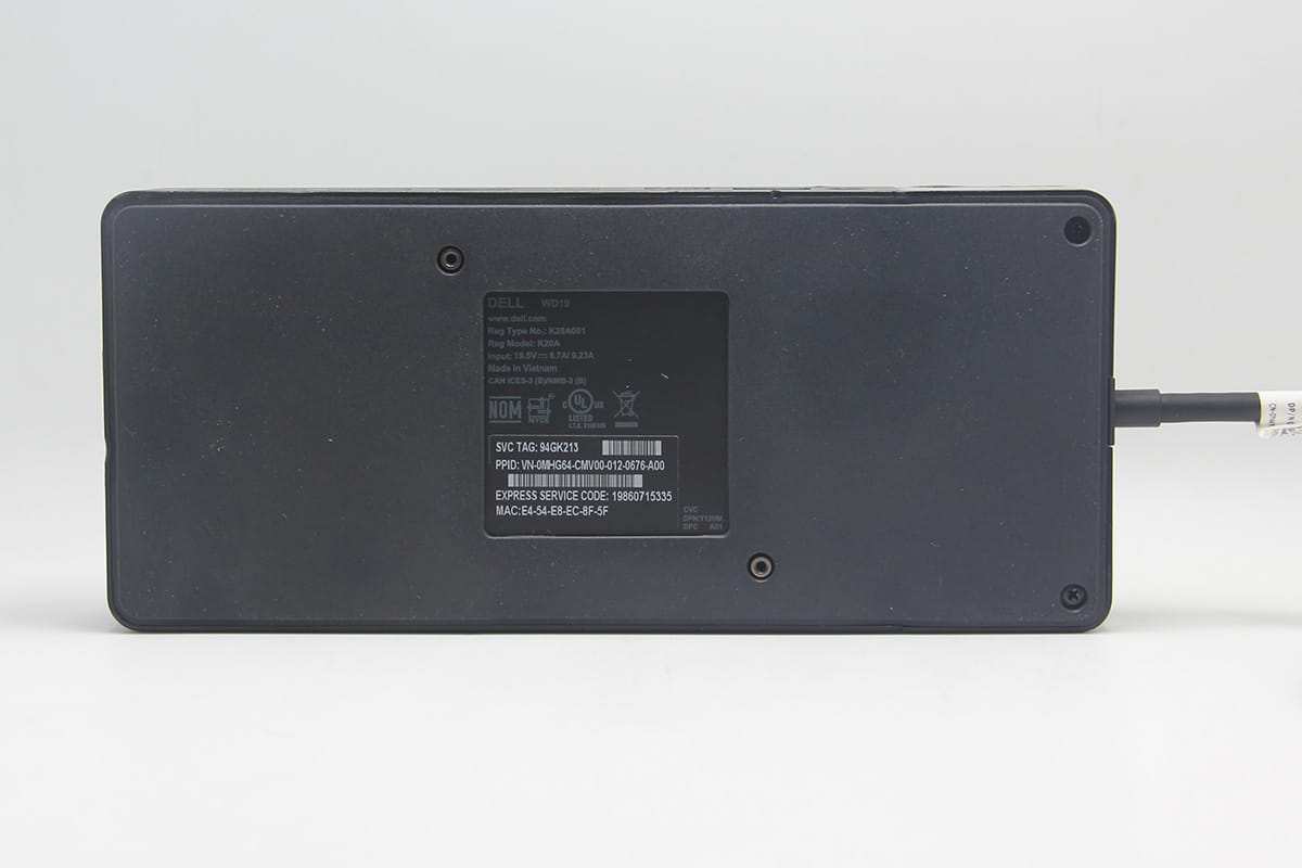 原装戴尔wd19 TB扩展坞USB-C dock 90瓦PD供电 外接多显示器网卡扩多个USB3.1 gen2 声卡 原装戴尔wd19 TB扩展坞USB-C dock 90瓦PD供电 外接多显示器网卡扩多个USB3.1 gen2 声卡
