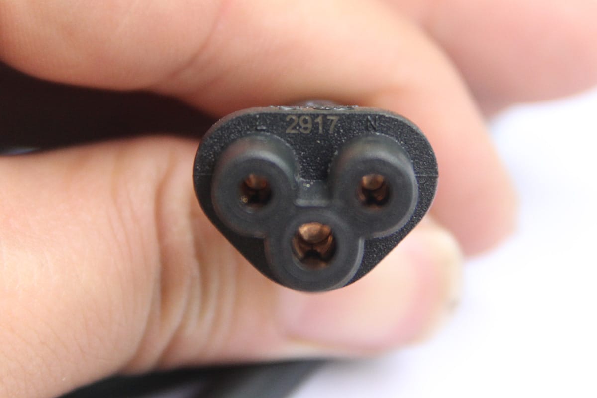 原装戴尔xps系列电脑电源线梅花尾供电线国标美标110-220v AC线