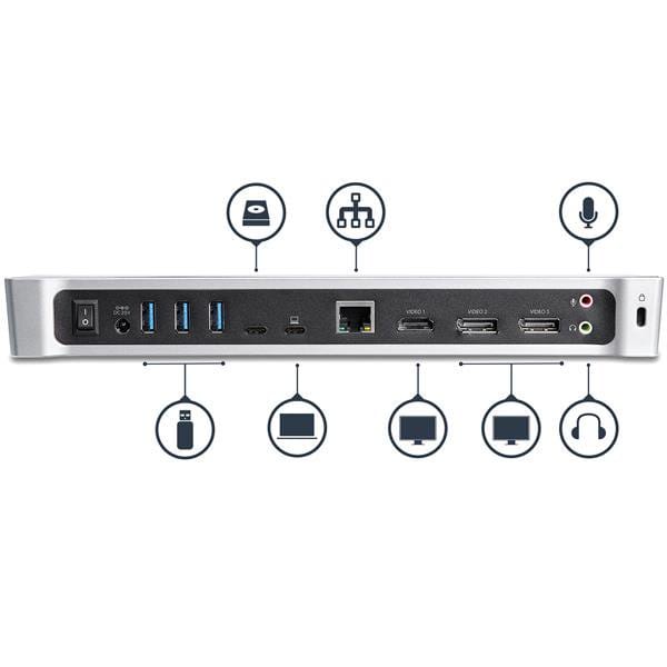 原装美国 DK30CH2DPPD type-c扩展坞thinkpad macbook dell反向充电DOCK