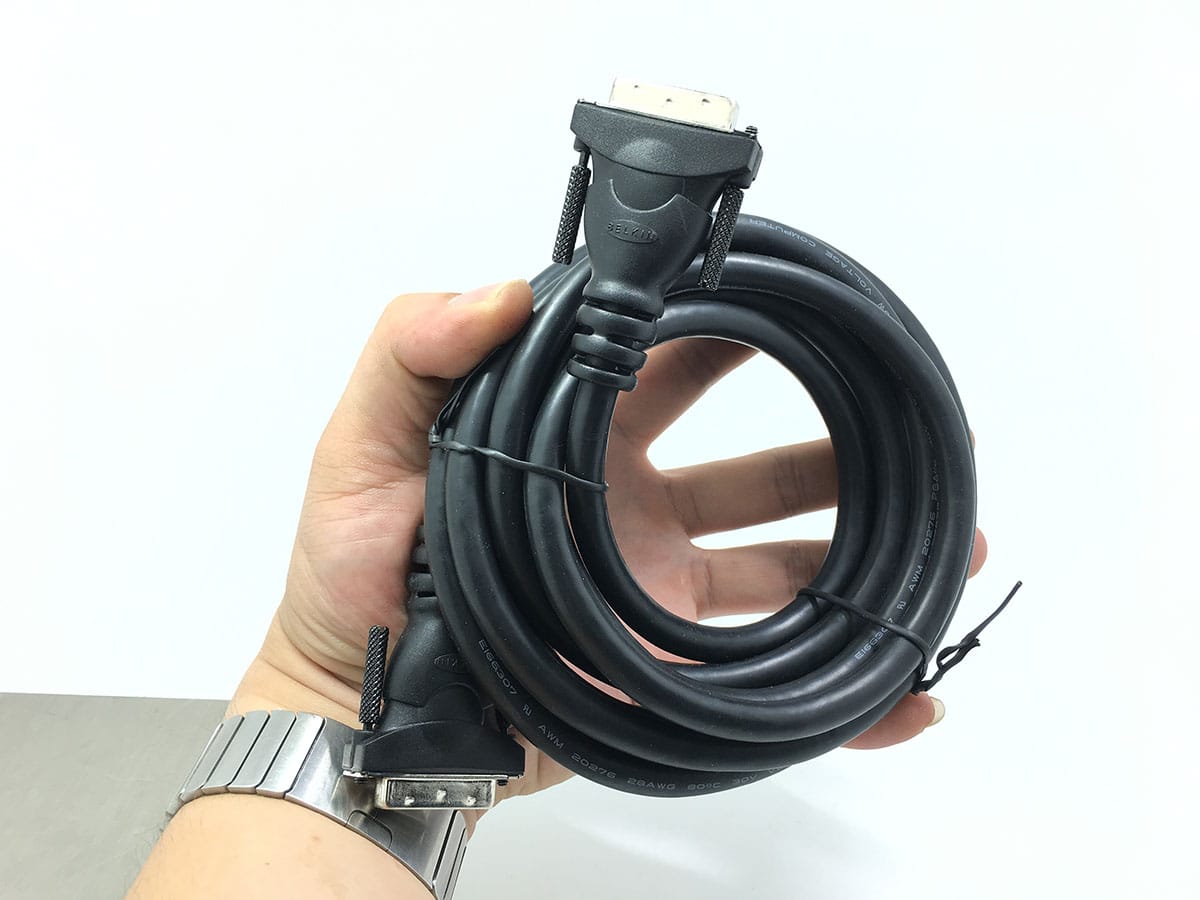 原装美国贝尔金 F2E4141b10-DD BELKIN DVI-D公对公双通道电脑显示器连接信号线高清2K双链路线 Dual Link DVI