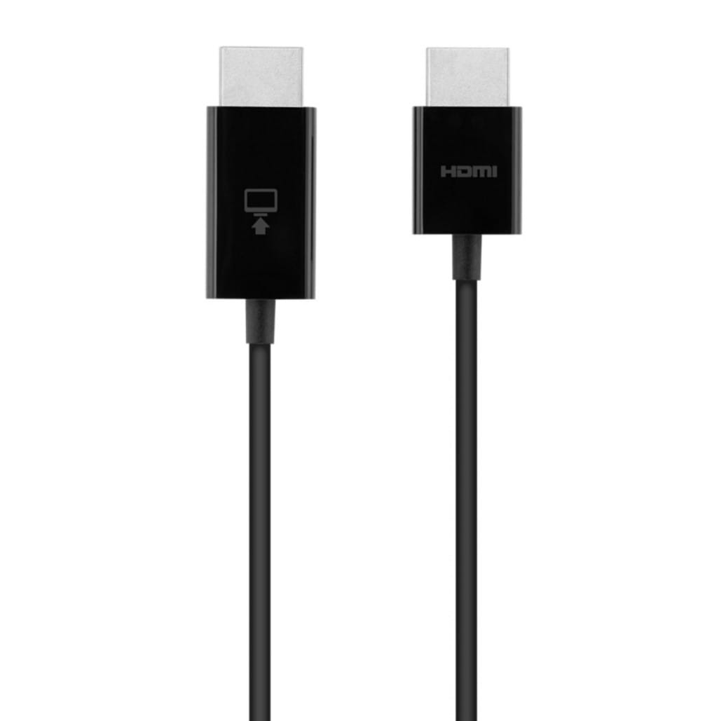 原装美国进口贝尔金 belkin 4k 3D HDMI线 超薄HDMI线缆5米 16.4英尺高清视频线