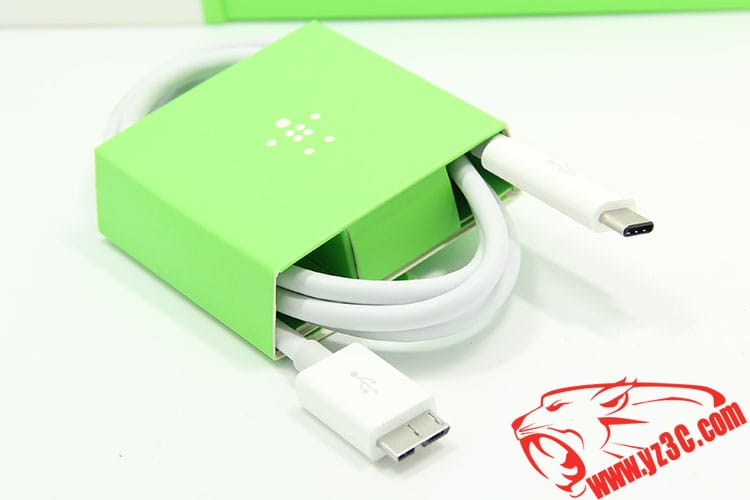 原装美国进口贝尔金Belkin USB-C 至 Micro-B 线缆 (高速USB 3.1)