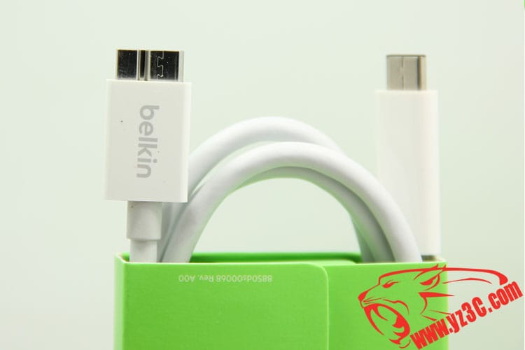 原装美国进口贝尔金Belkin USB-C 至 Micro-B 线缆 (高速USB 3.1)
