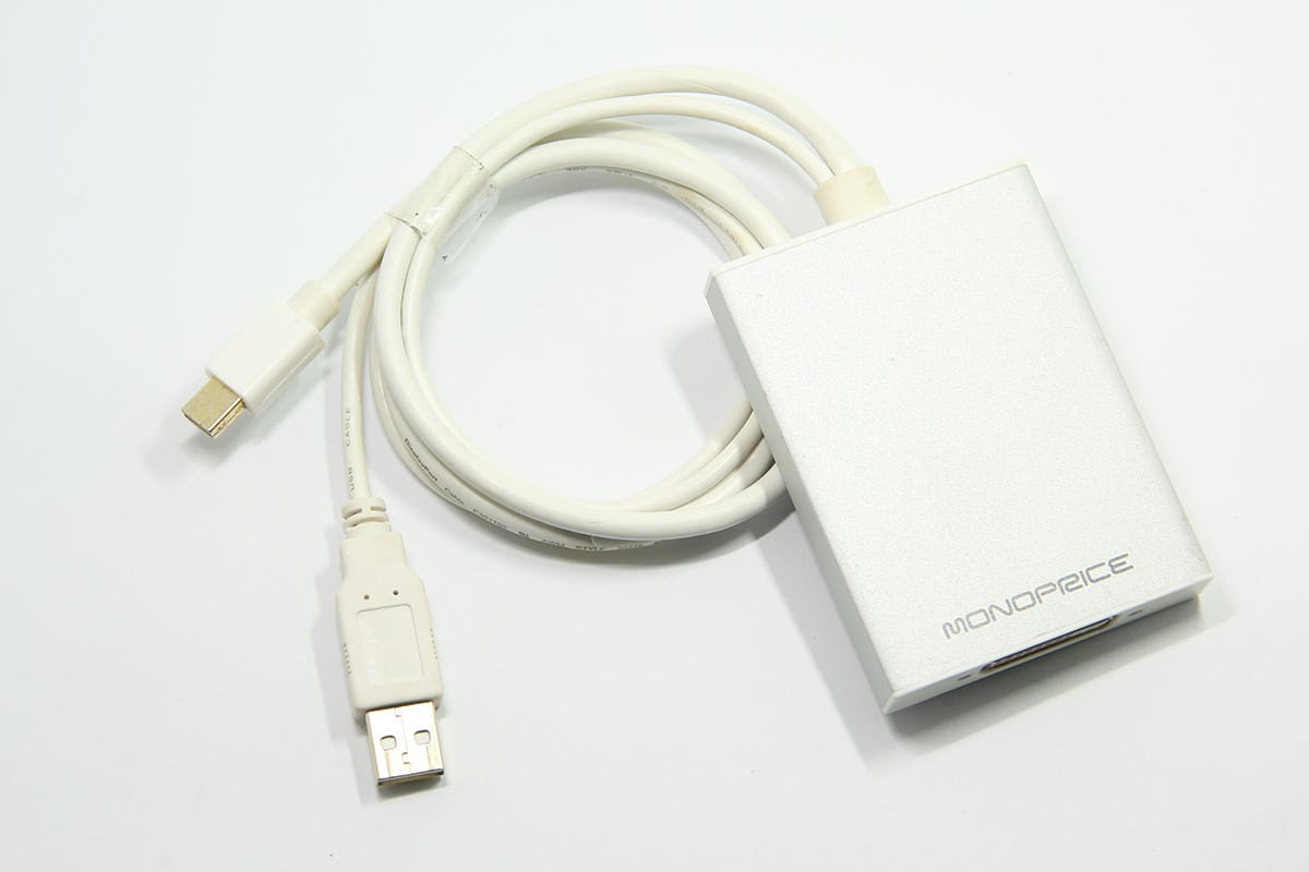 原装美国进口Monoprice Dual link DVI双通道主动式双链路2k迷你dp转dvi雷电接高端DVI老款显示器