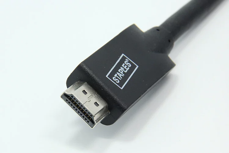 原装美国进口staples 粗线大DP转HDMI 电脑接电视 投影仪 数字口影音同步 原装美国进口staples 粗线大DP转HDMI 电脑接电视 投影仪 数字口影音同步