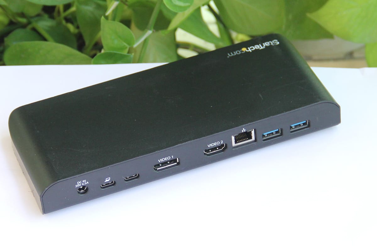 原装美国进口StarTech.com type-c雷电3扩展坞dock mst30c2dppd 4k外接多屏炒股