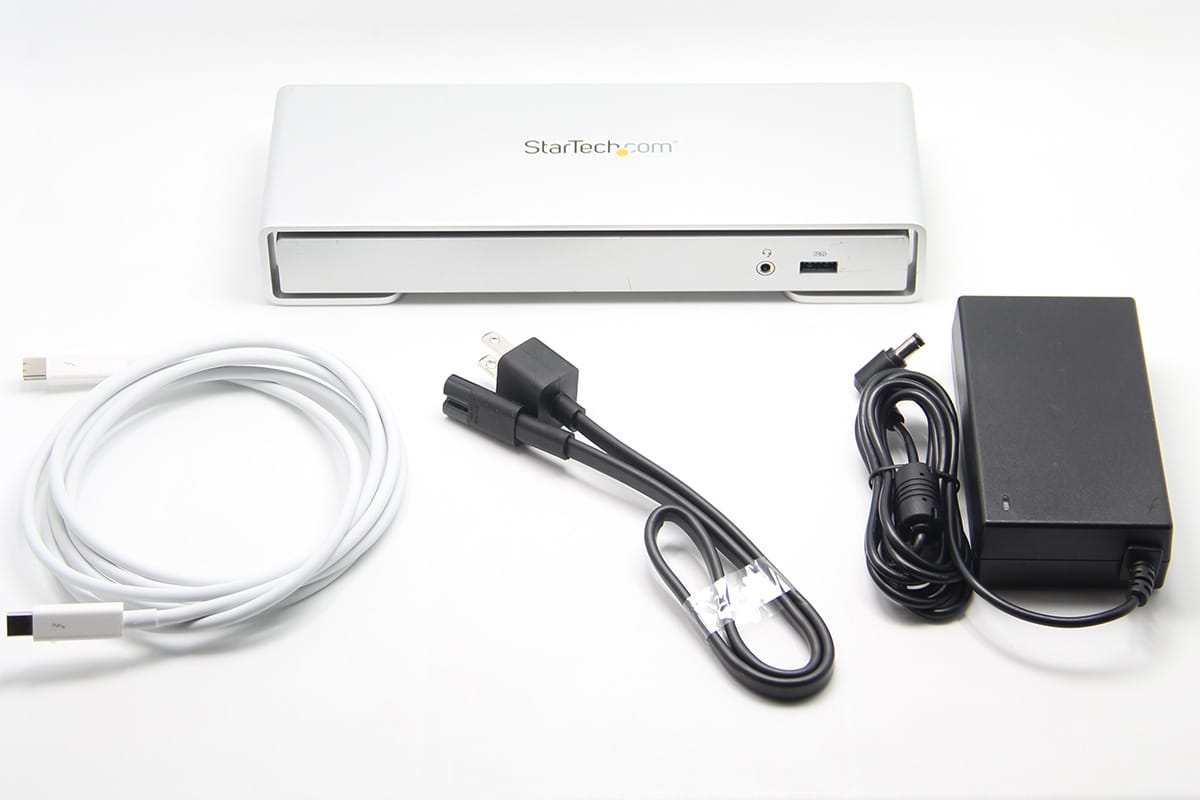 原装美国startech.com TB2DOCK4KDHC 雷电2扩展坞dock iMac book pro笔记本电脑接网卡光纤声卡