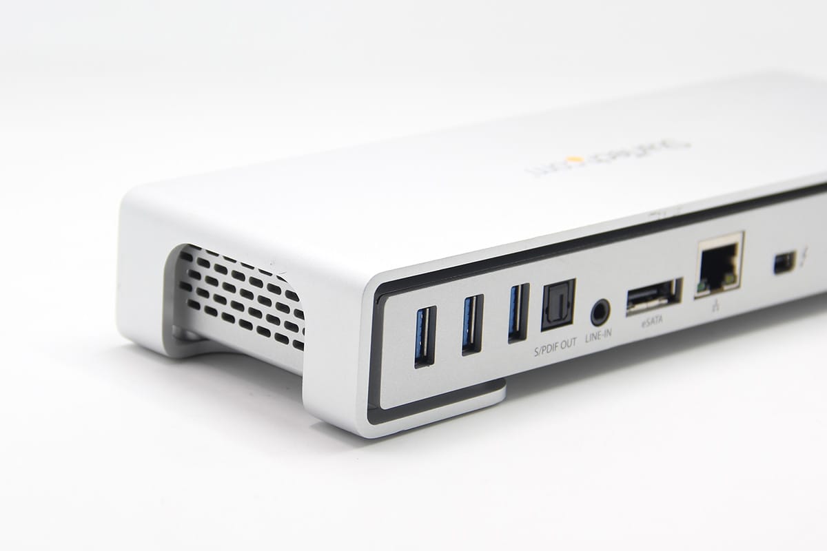 原装美国startech.com TB2DOCK4KDHC 雷电2扩展坞dock iMac book pro笔记本电脑接网卡光纤声卡