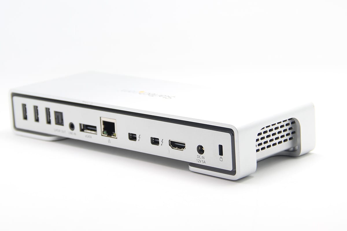 原装美国startech.com TB2DOCK4KDHC 雷电2扩展坞dock iMac book pro笔记本电脑接网卡光纤声卡