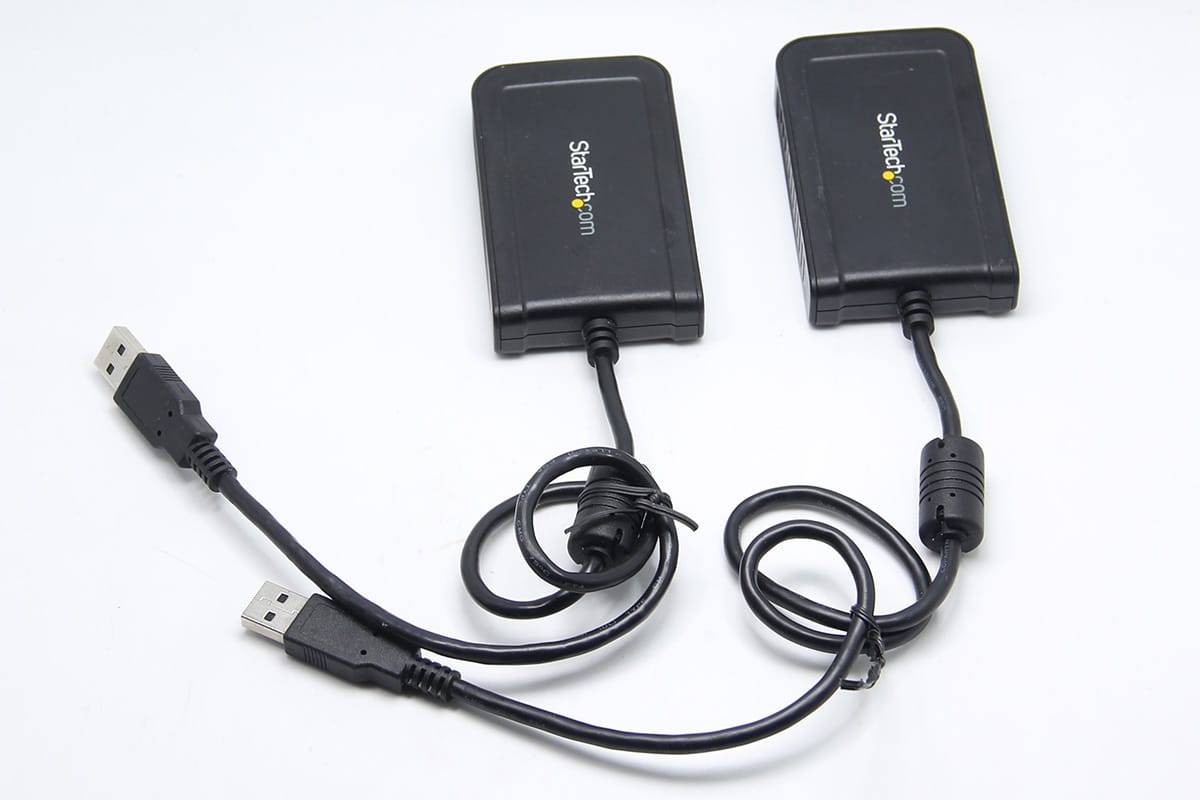 原装美国startech.com USB转DVI USB转VGA外接多屏炒股看盘多显示器扩展器