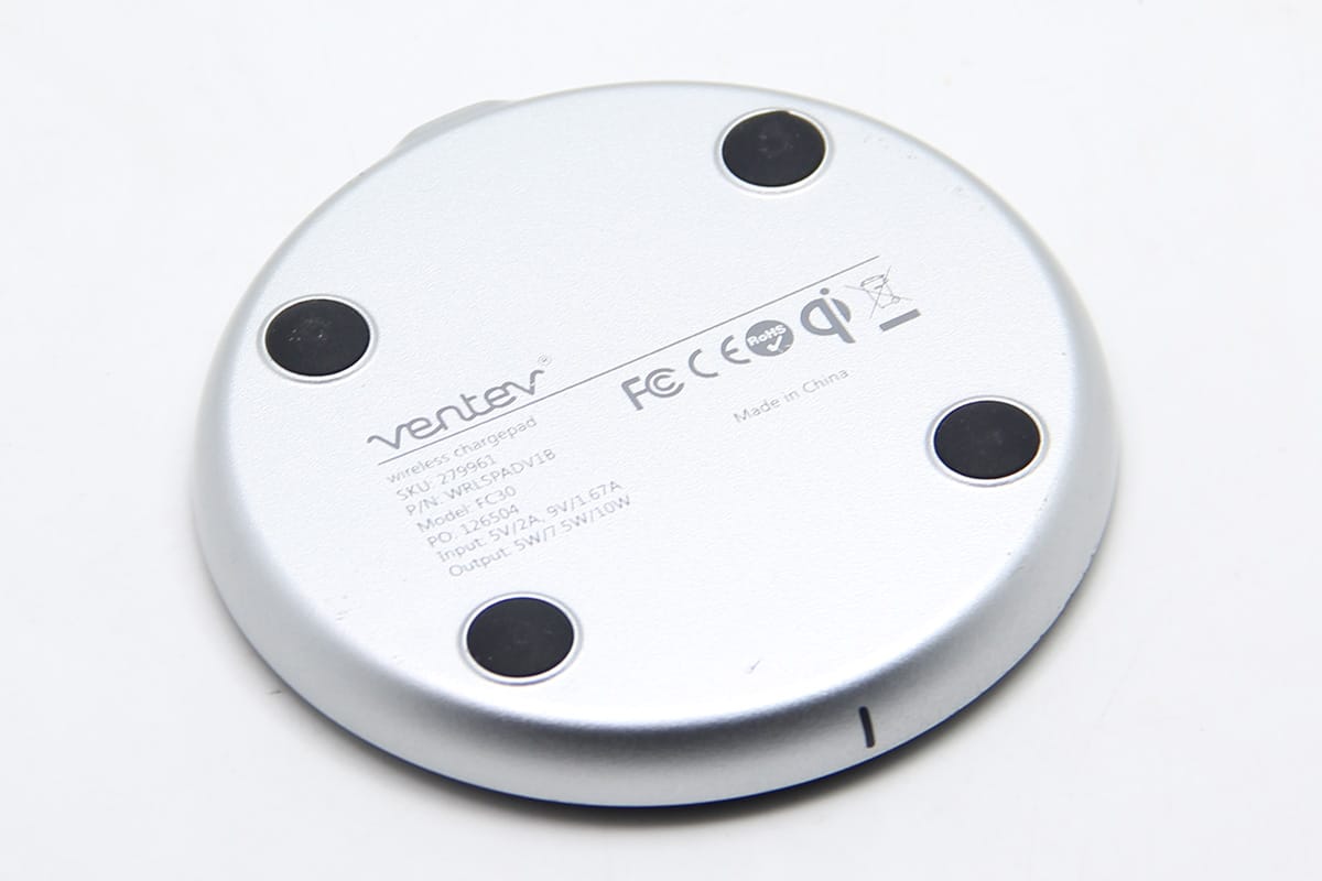 原装美国Ventev FC30桌面型 手机通用无线充电器 QI无线快充三星10W 苹果7.5W