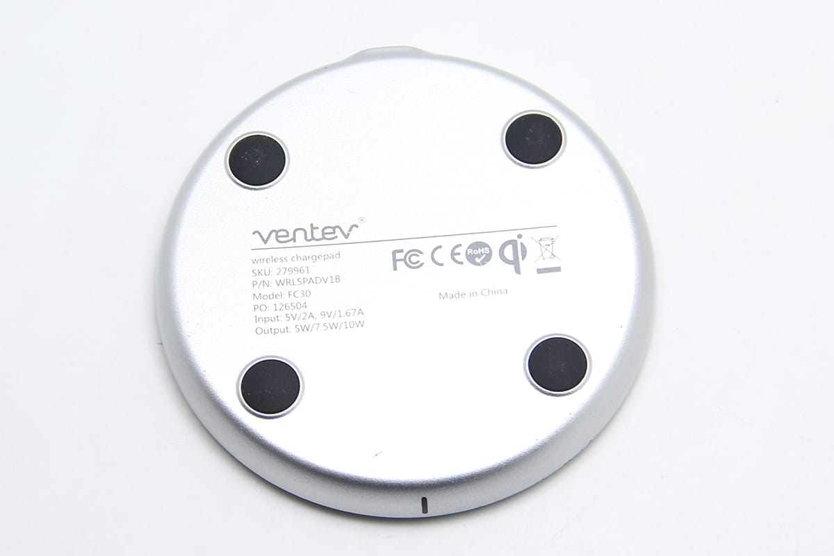 原装美国Ventev FC30桌面型 手机通用无线充电器 QI无线快充三星10W 苹果7.5W