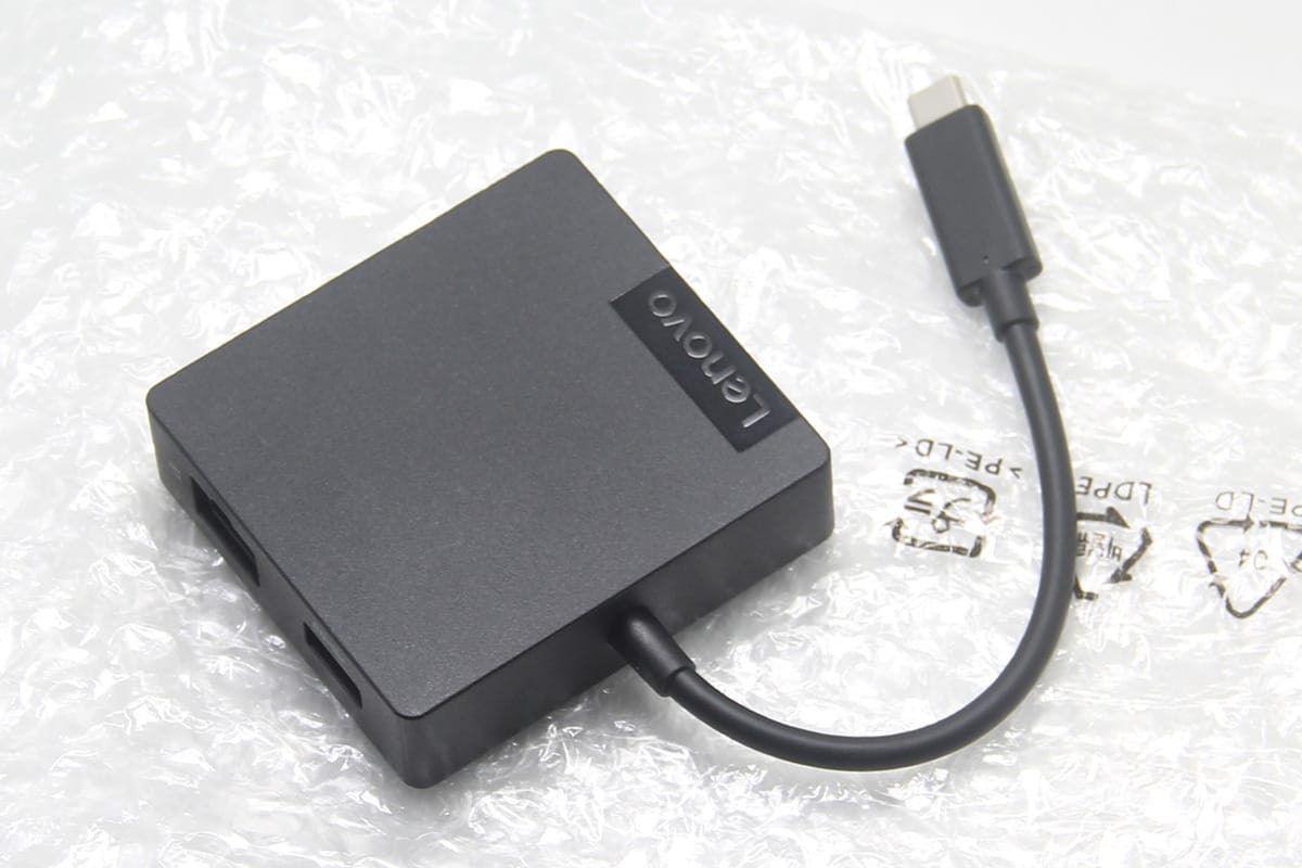 原装联想便携式扩展器转换器USB-C Traver Hub 03X7417 千兆网卡 原装联想便携式扩展器转换器USB-C Traver Hub 03X7417 千兆网卡