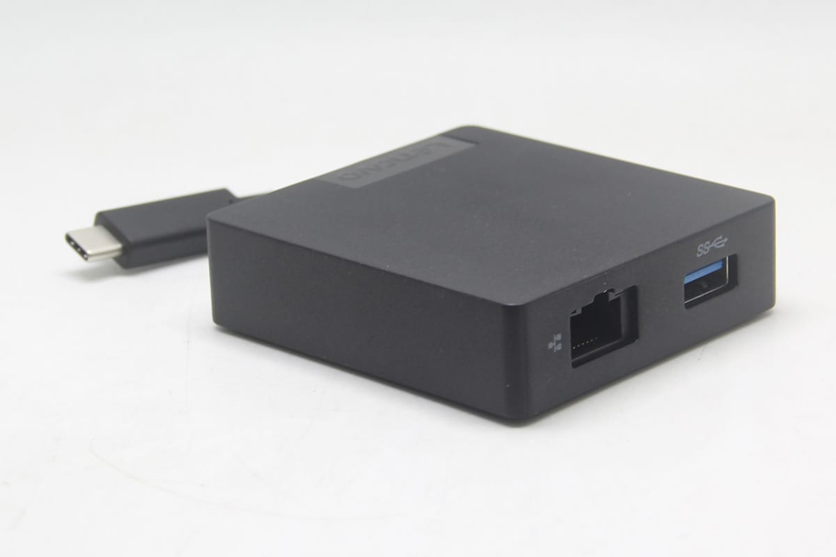 原装联想便携式扩展器转换器USB-C Traver Hub 03X7417 千兆网卡 原装联想便携式扩展器转换器USB-C Traver Hub 03X7417 千兆网卡