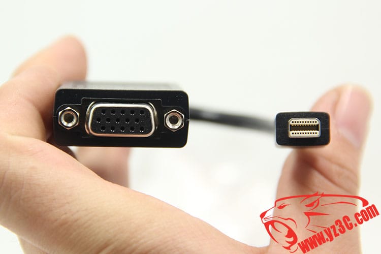 原装联想ThinkPad通用主动式迷你DP转VGA视频转接线接投影高清线