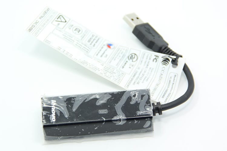 原装联想USB外置 56K猫 调制解调器 笔记本传真组件 modem 传真猫 43R1786