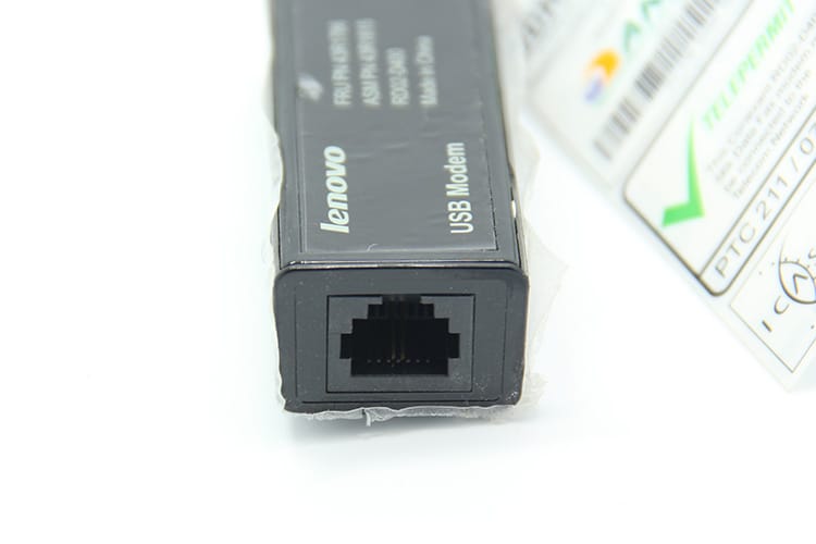 原装联想USB外置 56K猫 调制解调器 笔记本传真组件 modem 传真猫 43R1786