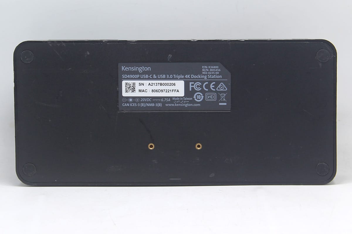 原装肯辛通 Kensington SD4900P docking station 外接3台4K显示器60瓦PD供电gen2 10G三合一读卡器