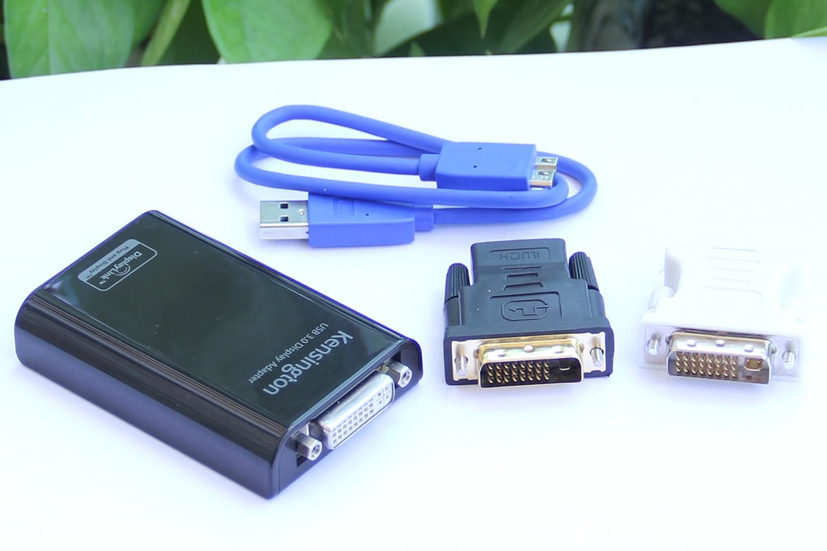 原装肯辛通USB 3.0 Multi-Display Adapter usb转DVI usb3.0外置显卡 外接显示器dvi 转HDMI vga K33974AM