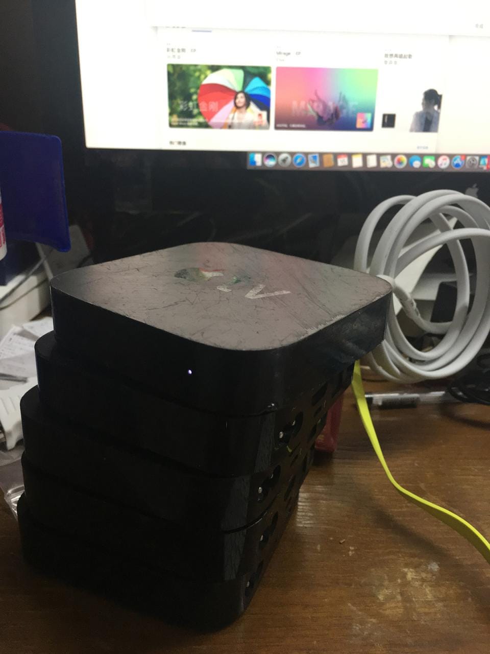 原装苹果Apple TV2代A1378 A1427 高清网络播放器 Airplay镜相 无线光纤音频 无线投屏