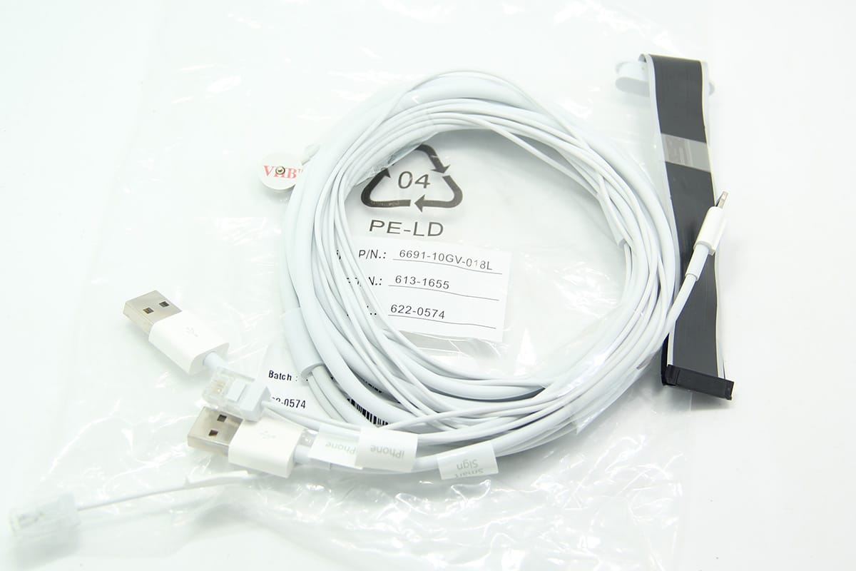 原装苹果数据线 iphone5 5s 5c 6 6s 6p 6sp 7 7p 数据线充电线 闪电线apple lighting 防盗线 622-0574